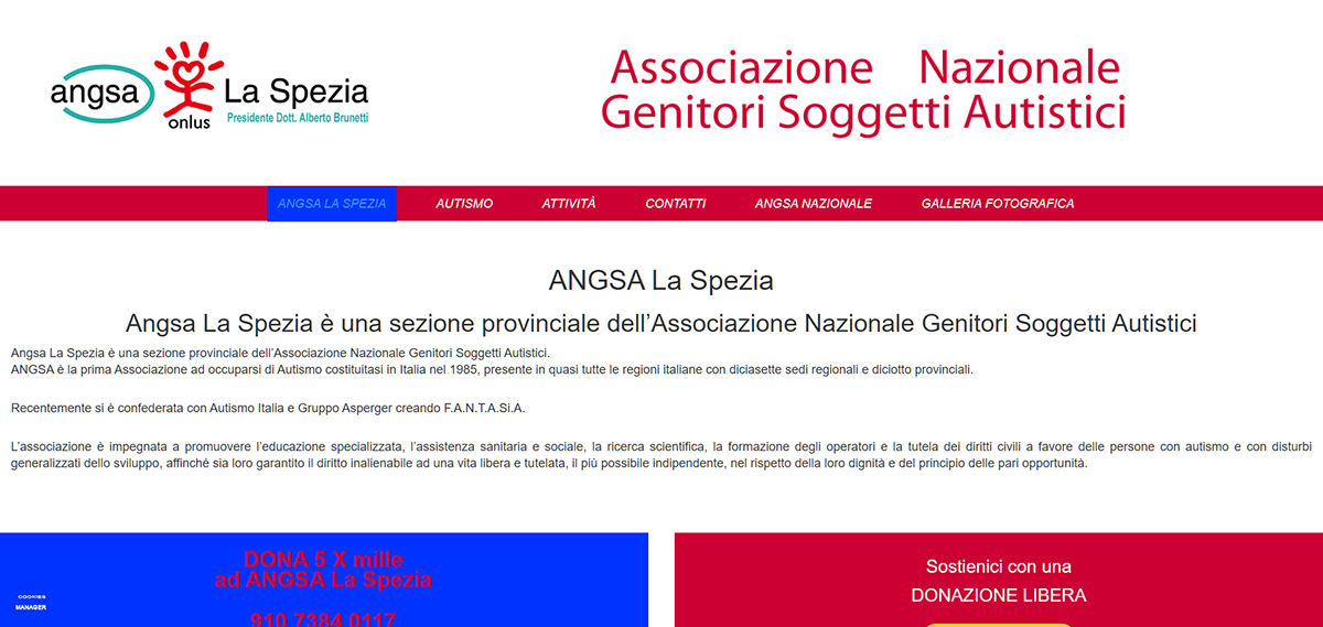 Sito web ANGSA La Spezia