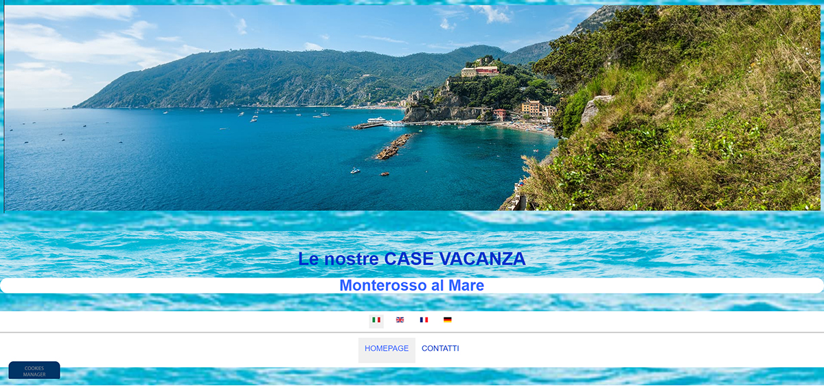 Sito Web CASE VACANZA a MONTEROSSO