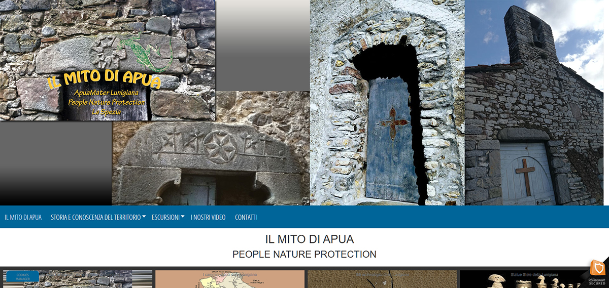 Sito Web Il Mito di Apua