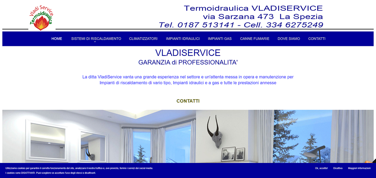 sito Web Termoidraulica La Spezia